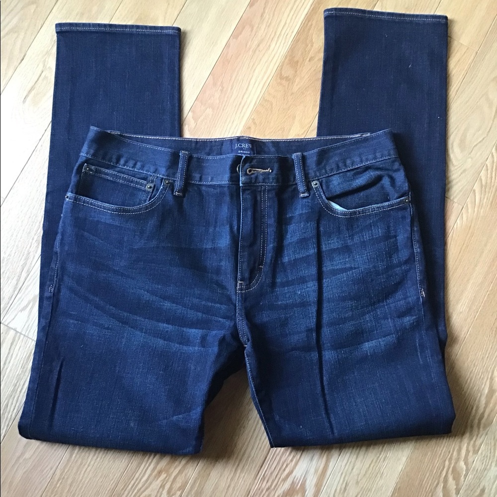 J.Crew jeans straight leg W-33 L-32 Driggs nwot
